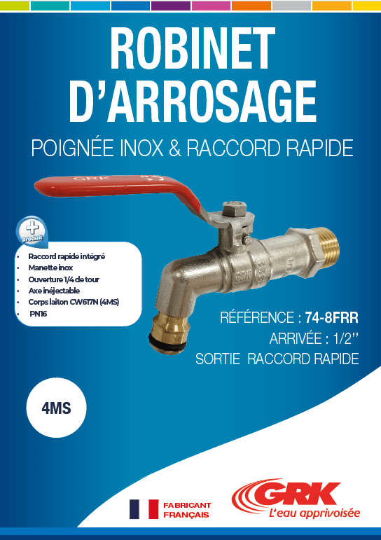 Robinet d'arrosage GRK