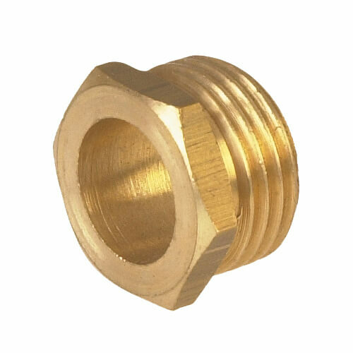 Ecrou pour collet battu, mâle.