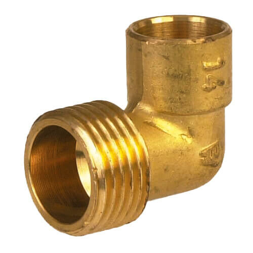 Coudre fer cuivre, mâle, grenaillé.