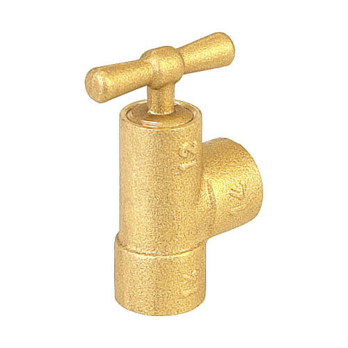 Coude purgeur grenaillé.