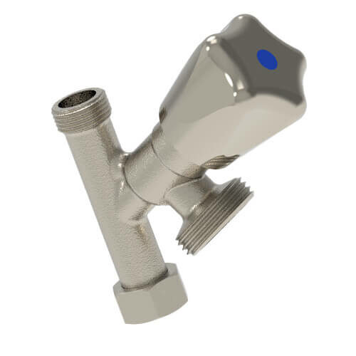 Robinet interface.
Pour alimentation machine à laver ou lave vaisselle.