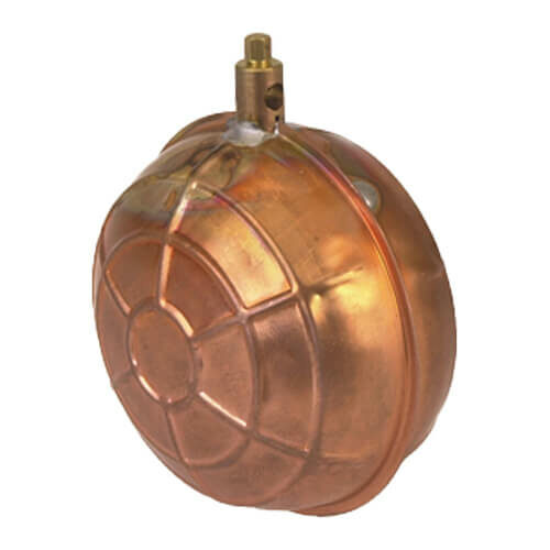Boule cuivre pour robinet flotteur.