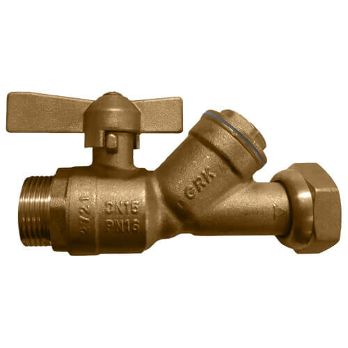 Vanne filtre Y MF3/4'' avec écrou prisonnier.